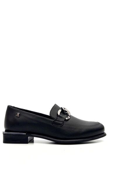 Venüs 2050127 K Genuine Leather Women's Loaver - Buckle Shoes