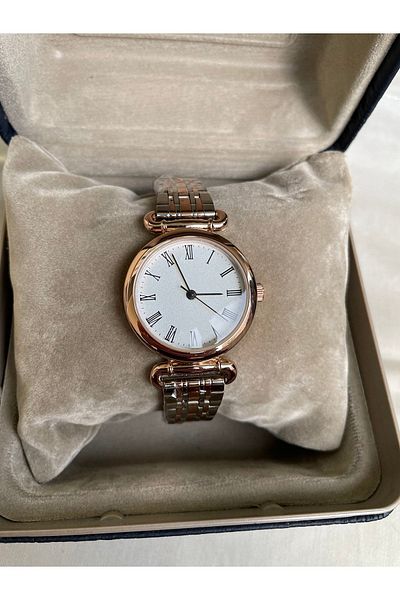 Leerybee Rose Gold Silver - Steel Minimal Women's Wristwatch