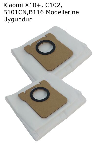 küche&haus كيس غبار Xiaomi مكون من قطعتين - موديل X10 وMiajia Omni2 C102 CN و...