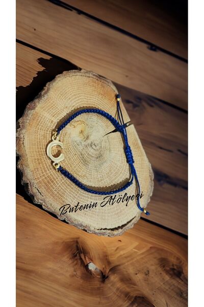 Butenin Atölyesi 23 April, special day gift, Gold Letter adjustable string br...