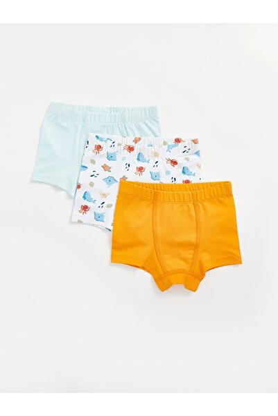 LC Waikiki LCW baby Beli Lastikli Erkek Bebek Boxer 3'lü