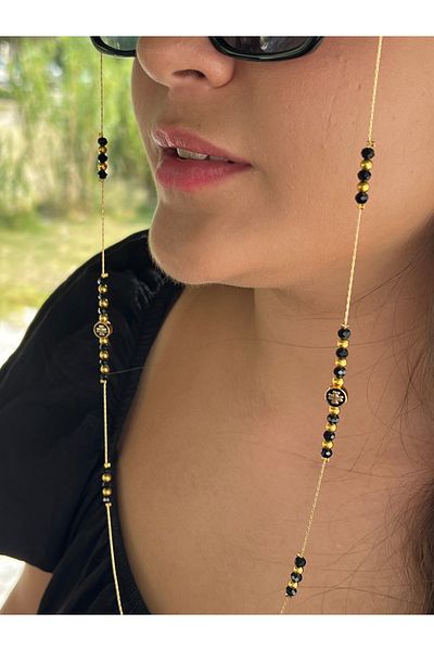 glasses accessory Bead Detailed Glasses Chain