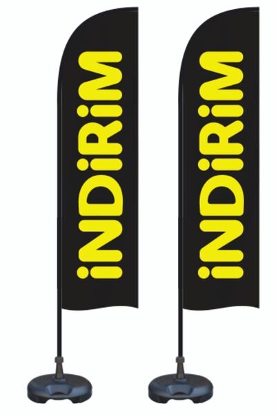 Genel Markalar - 2 Adet Yelken Bayrak Takım