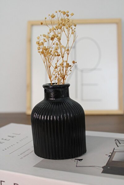 THE HB ATÖLYE Pampas Vazosu/desenli Vazo