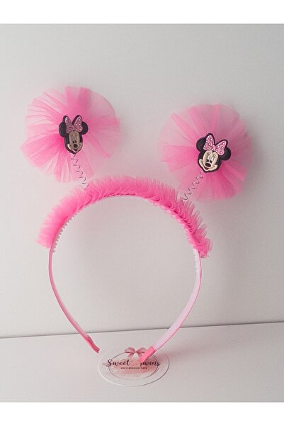 Sweet twins accessories Coroană elastică din tul Minnie
