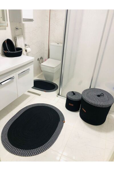 JÜTEX HOME طقم حمام سترو جوت 6 قطع