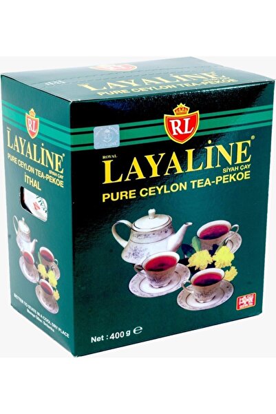 Layaline Royal Ithal Siyah Çay 400 gr