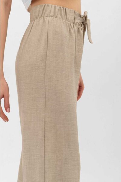 ESRA NAS Wide Leg Linen Trousers