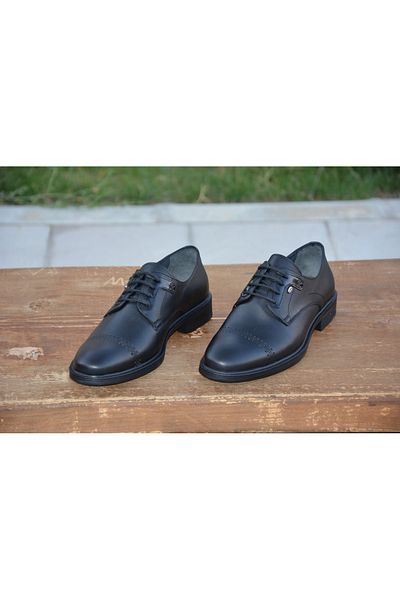 LİCCAS BerenniM350 - Pantofi de iarnă pentru bărbați din piele naturală cu talpă din cauciuc