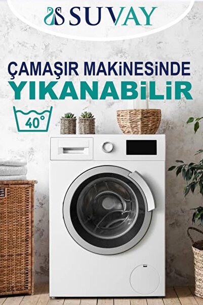SUVAY Premium Ultra Soft Sıvı Geçirmez Fitted Full Kenar Alez Tek Çift Kişilik Beyaz Renkli Yatak Koruyucu