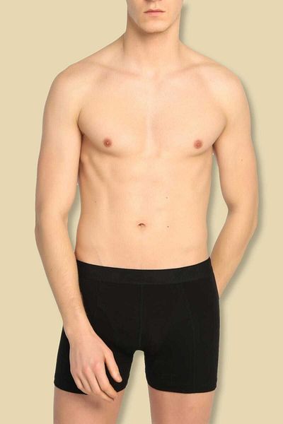 Tutku Ανδρικά Μαύρα 3 Πακέτα Elastane Stretch Boxers Νέα σεζόν
