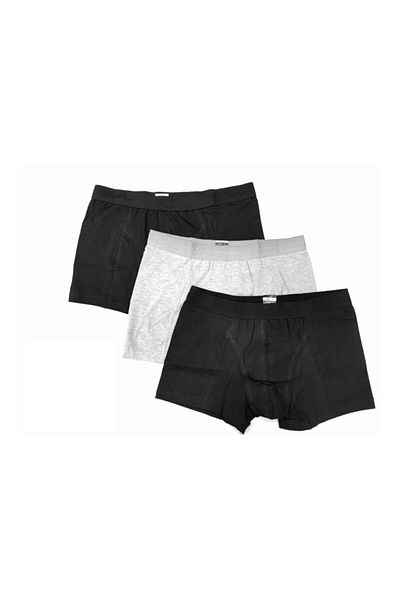 Tutku Ανδρικό Μαύρο Γκρι Lycra 6 τεμαχίων Boxer