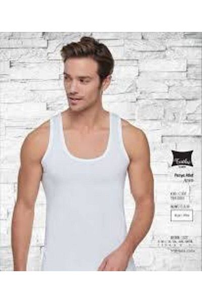 Tutku Pack of 5 100% Cotton Men's Undershirt (0101)
