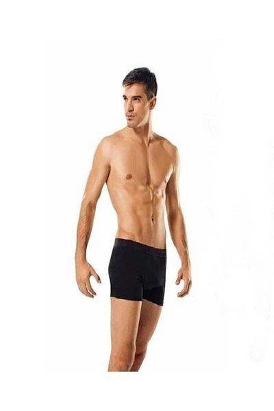 Tutku Ανδρικό μαύρο μπόξερ 12 τεμαχίων Lycra