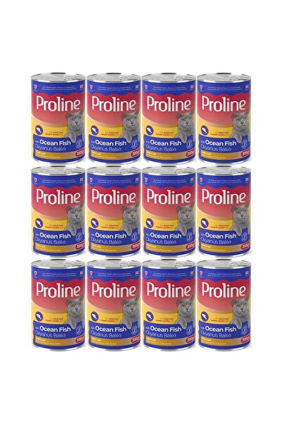 Proline Proline Pate İçinde Okyanus Balıklı Yetişkin Kedi Konservesi 395 Gr*1...