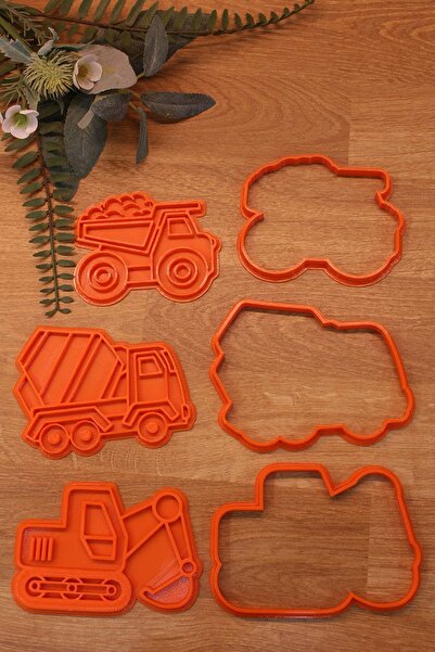 Maflen Kamyon Kepçe Beton Mikseri Iş Makineleri Kurabiye Kalıbı Ve Hamur Şekillendirici