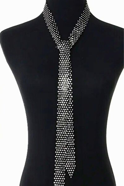 PETEK AKSESUAR RHİNESTONE KRAVAT GERDANLIK KOLYE