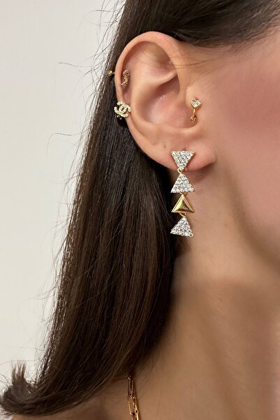 Okko Store استرخى نموذج مثلث الأقراط