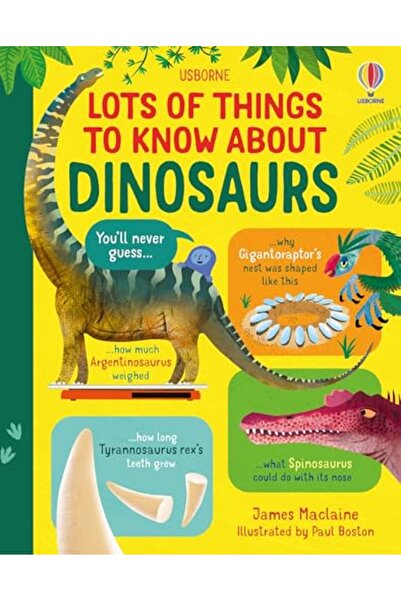 Harper Collins أشياء كثيرة يجب أن تعرفها عن الديناصورات