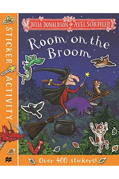 Macmillan Distribution Room On The Broom Sticker Book