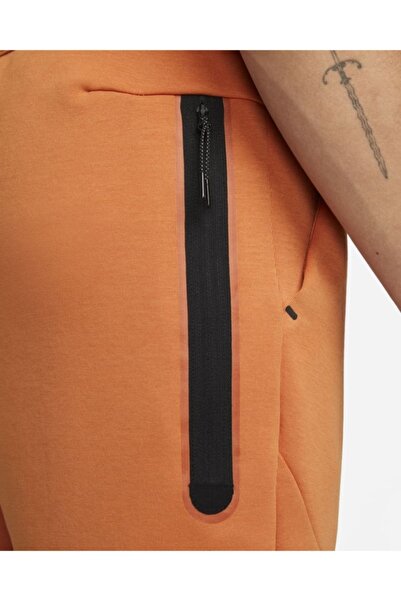 Nike Sportswear Tech Fleece Jogger Erkek Turuncu Renk Eşofman Altı