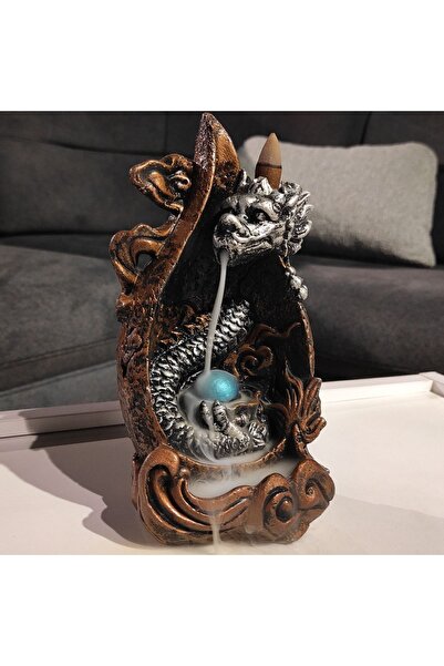 Sönmez Dragon Tütsülük Bronz (2 Adet Tütsü Hediyeli)