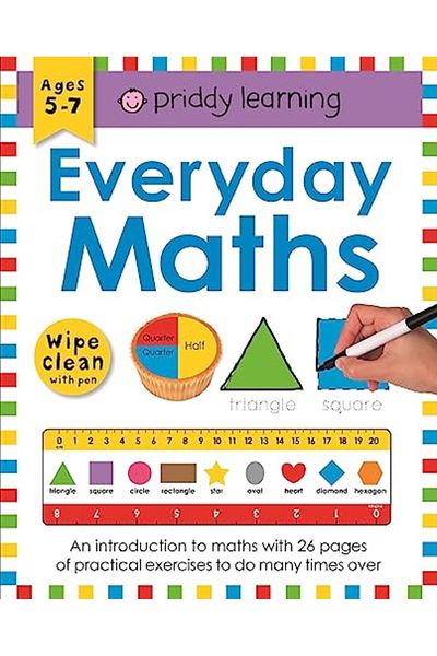 Macmillan Distribution Everyday Maths Wipe And Clean Workbooks