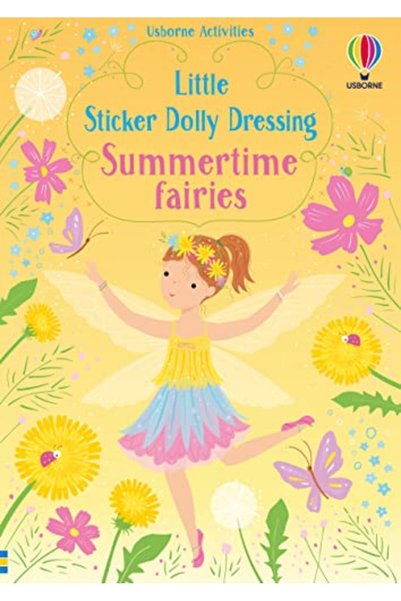 Harper Collins Little Sticker Dolly Dressing Summertime Fairies