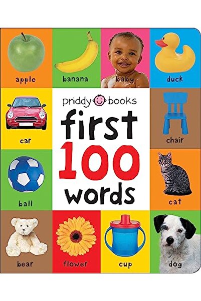 Macmillan Distribution First 100 Words Soft To Touch Board Books