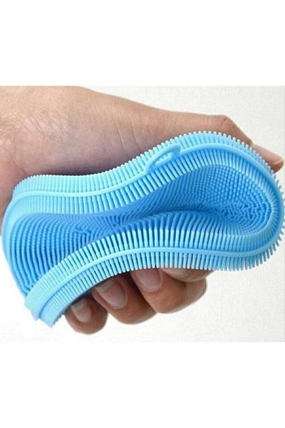 CMT Silicone Dishwashing Brush - Non-Spill (2 Pieces)