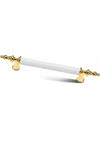 YAREN METAL Inci Kombin Lüks Modern Dolap Çekmece Kulpları 160 Mm Beyaz Altın...