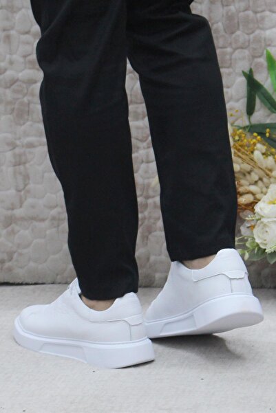 Hammer Jack 831 8313 Λευκό - Γνήσιο Δέρμα Ανδρικά Παπούτσια