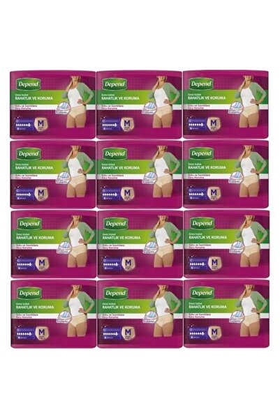 Depend Std Depend Absorbent Panties Patient Diapers Advantage Pk Medium Women...