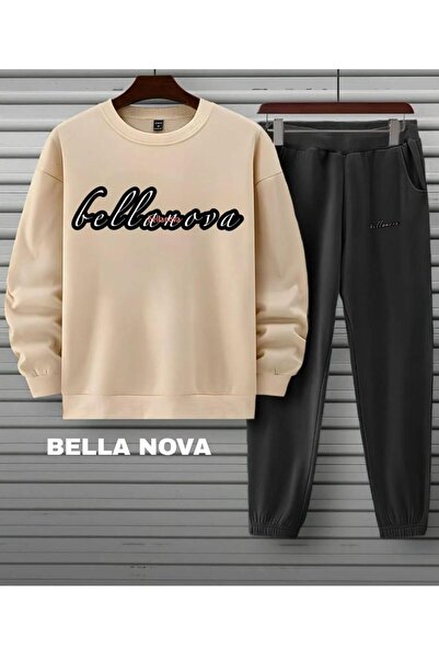 bellanova - Σετ φούτερ με κουκούλα με κουκούλα με 3 κλωστές