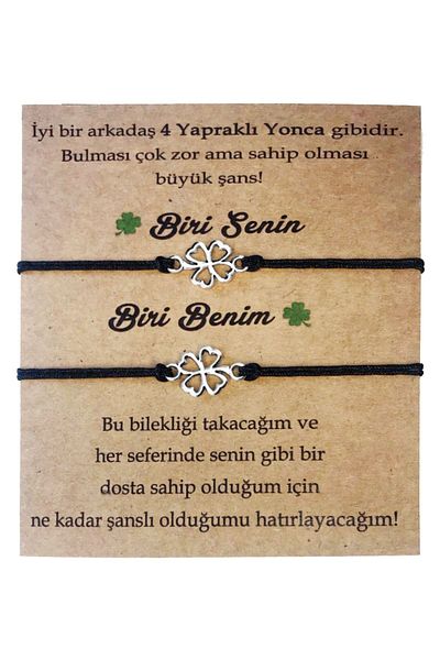 Sunligo 4 Leaf Clover Friendship Good Luck Bracelets
