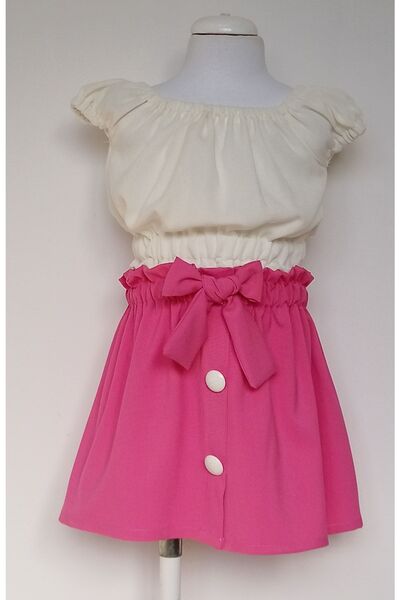 moms and babies Girl's Skirt and Blouse Set 0-5 Years Old