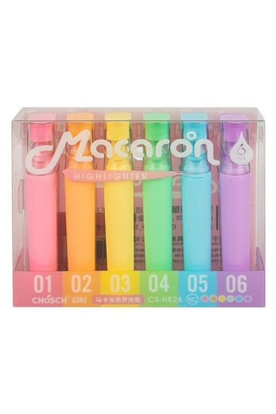 WB WOMANLY Chosch Highlighter Macaron Set of 6