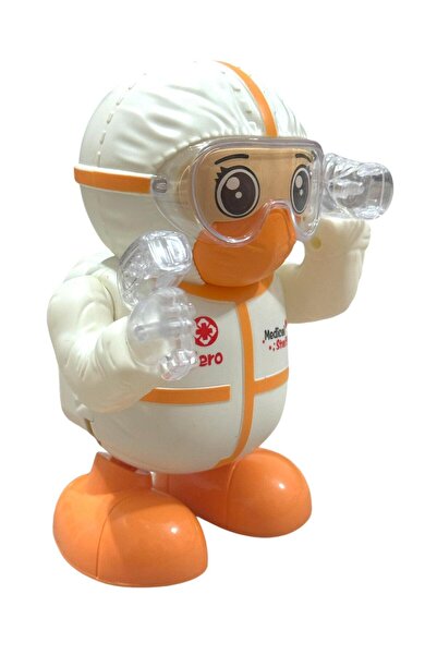 TRUST STORE Robot Pilli Işıklı Sesli Müzikli Medical Dancing Robot 18 CM