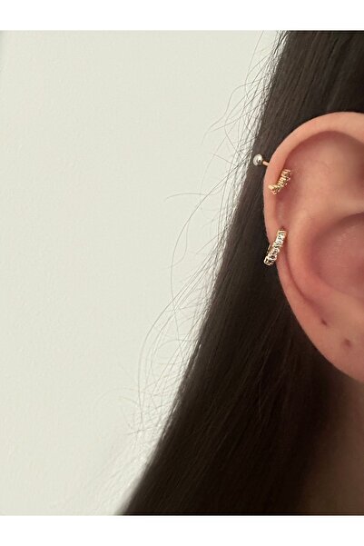 Okko Store Cross Halka Piercing Tragus