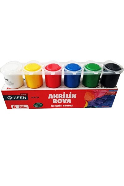 Lets Ufen 6x25ml Akrilik Boya 6 Renk
