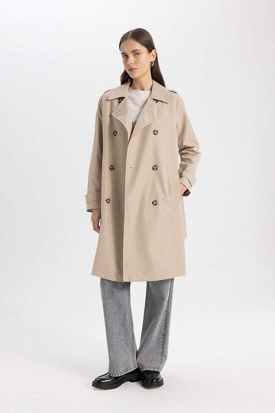 DeFacto DFC wasserdichter Trenchcoat – reguläre Passform