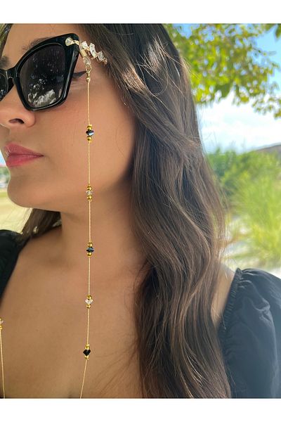 glasses accessory Glasses Chain Beaded