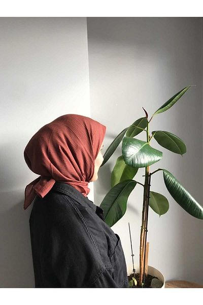 Organic Scarfs Testtür Mio γυναικείο κασκόλ Hijap - Jazz Model
