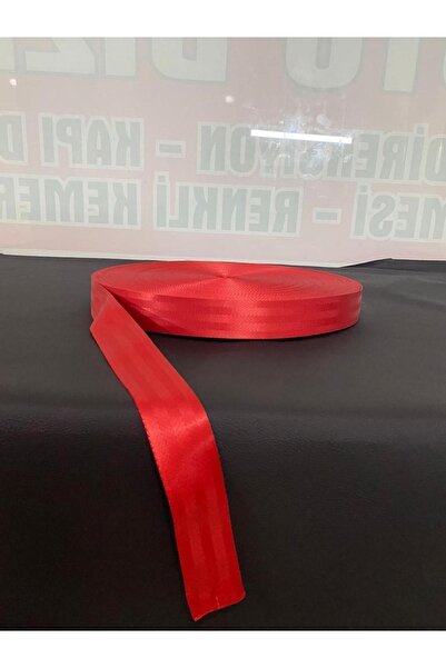 Genel Markalar Renkli Emniyet Kemeri 12 Metre 4 Kemer Için(kırmızı)