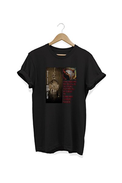 WİDİ Vreme Štampano Crno T-shirt
