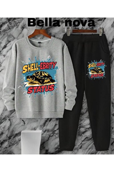 bellanova - Σετ φούτερ με κουκούλα με κουκούλα με 3 κλωστές