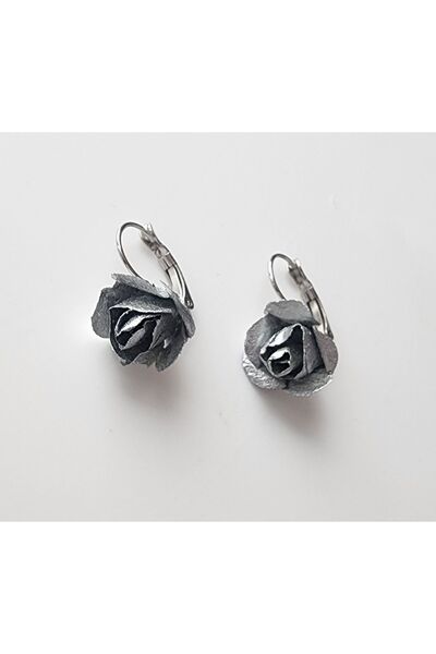 kırıkboncuk Rose Earrings