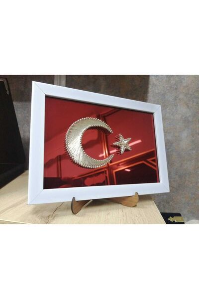 dekorasyonsepetim Öğretmenime Filografi Türk Bayrağım