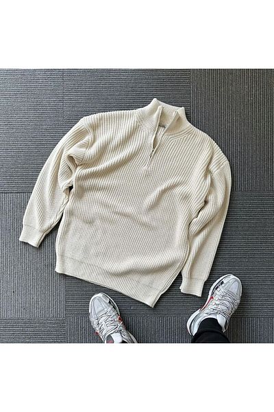 viperkombin Knitwear Sweater Half Zipper