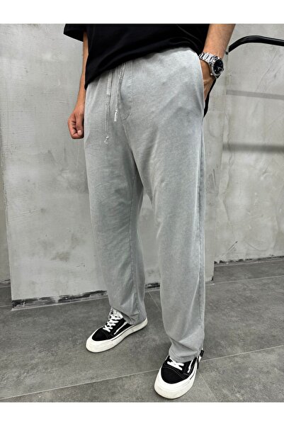 DİFRANSEL Adjustable Leg and Washed Baggy Sweatpants